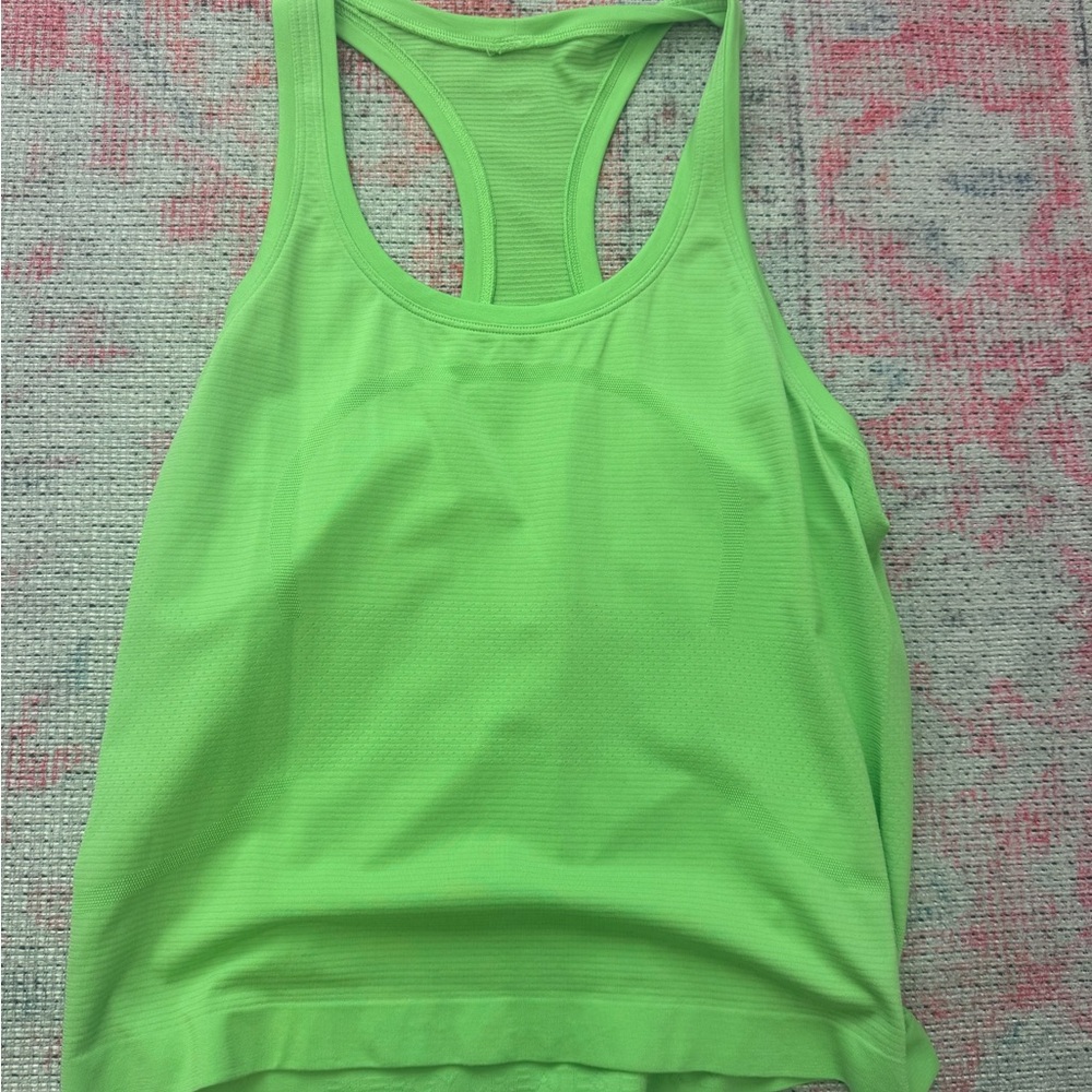 Lululemon Racerback Tank Bright Green